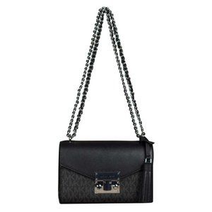 Michael Kors Small Rose Crossbody Bag in Black